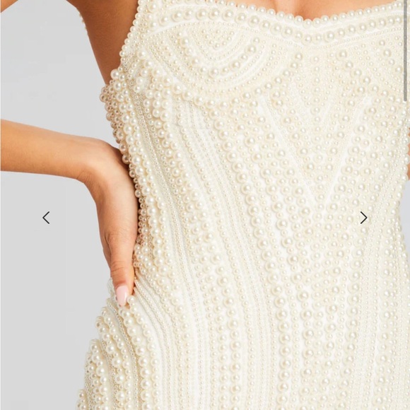 Retrofete ELAINA PEARL DRESS - Picture 7 of 11